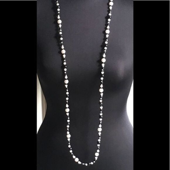Faux Pearl Necklace  - Picture 2 of 4